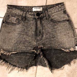 One Teaspoon High Waist Bonita Grey